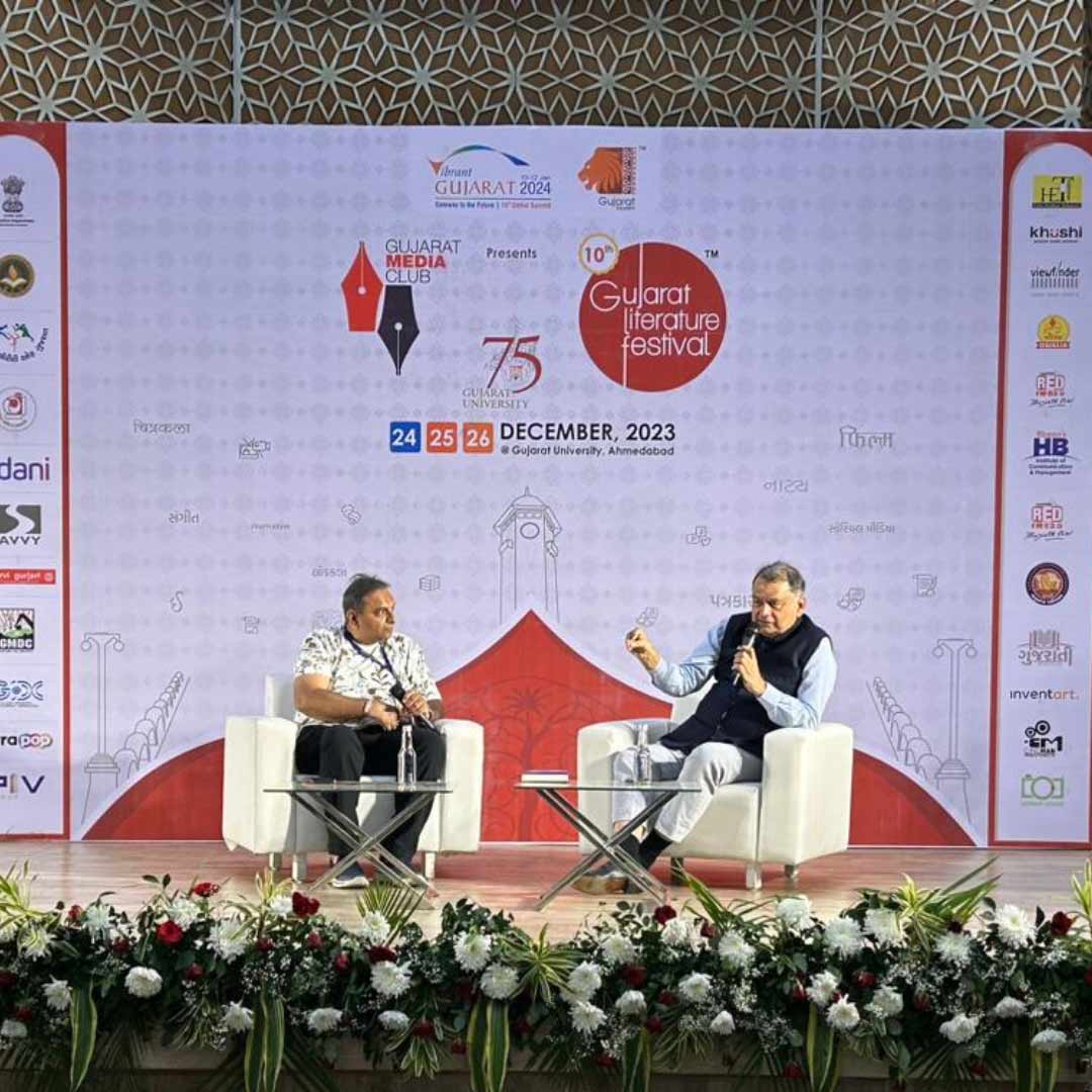Gujarat Lit Fest with Jay Vasavada